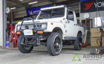 スズキ ジムニーにおすすめ！ヨコハマタイヤのジオランダーA/T4を装着しました[185/85R16]