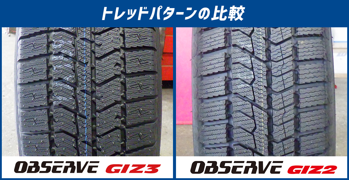 GIZ2.GIZ3　トレッドパターン